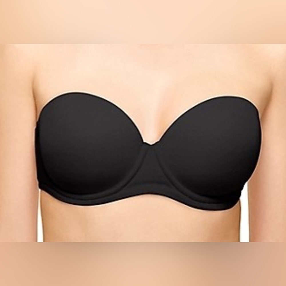 Wacoal Black Strapless Bandeau Bra